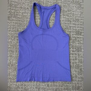 Lululemon Swiftly Tech Racerback Tank Top 2.0 *Race Length size 2 indigo
